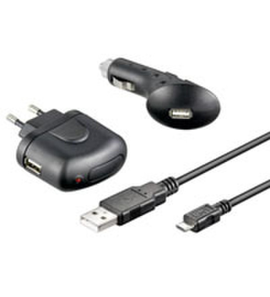 Wentronic TRA KIT micro-USB 500mA Schwarz Netzteil & Spannungsumwandler