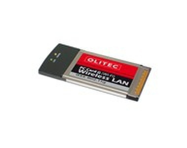 Olitec PC Card 802.11G (Wi-Fi) Internal 54Mbit/s networking card