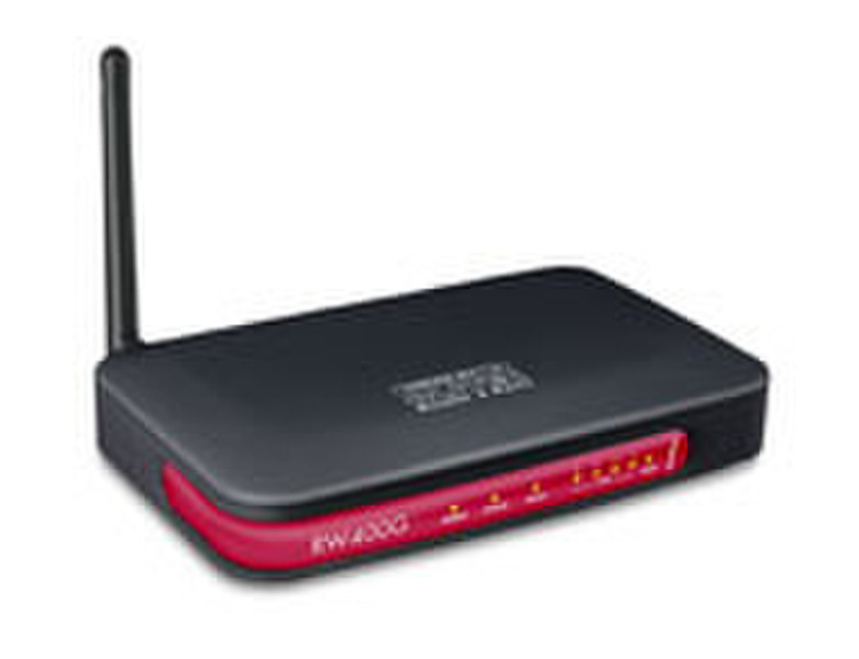 Olitec RW400G Black,Red wireless router