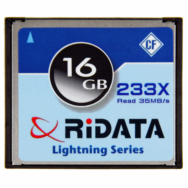 Ritek RDCF16G-233X-LIG 16GB CompactFlash memory card