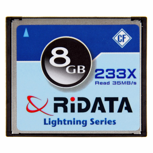 Ritek RDCF8G-233X-LIG 8GB CompactFlash memory card