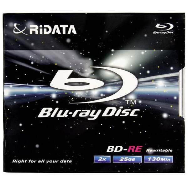 Ritek BDR-252-RD-JC 25GB BD-R 1Stück(e) Leere Blu-Ray Disc