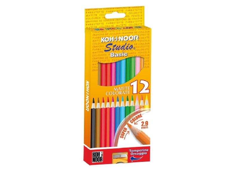Koh-I-Noor DH3312 Multi 12pc(s) colour pencil