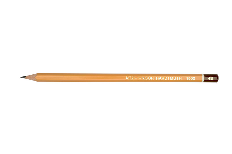 Koh-I-Noor 1500 4B 12шт графитовый карандаш