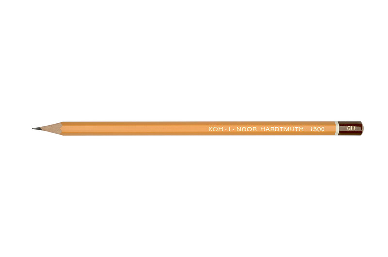 Koh-I-Noor 1500 6H 12pc(s) graphite pencil