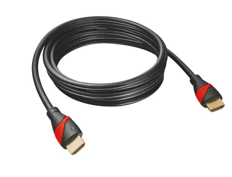Trust HDMI - HDMI, 1.8m 1.8м HDMI HDMI Черный HDMI кабель