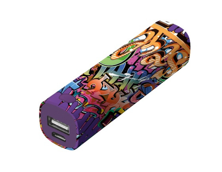 Trust Graffiti 2600mAh Blue,Green,Orange,Purple power bank