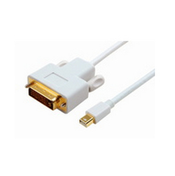 Microconnect 2m Mini Displayport/DVI-D 2m Mini DisplayPort DVI-D Weiß