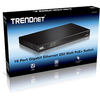 10/100/1000 Trendnet TPE-3016L switch Gigabit Ethernet Negro 