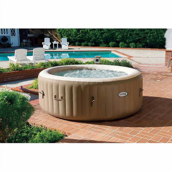 Intex 28408 1098L Round Brown,White outdoor hot tub & spa