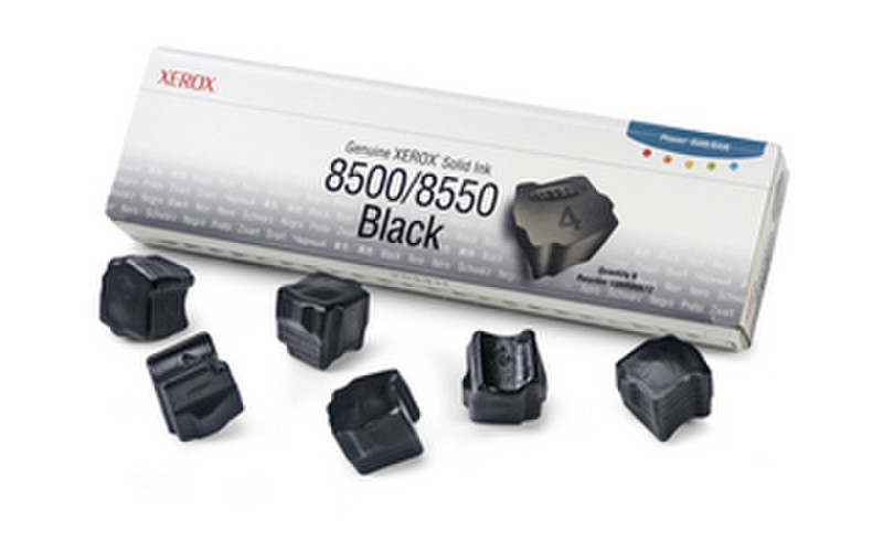 Tektronix Solid Ink 8500/8550 Black (6 Sticks) 6000pages 6pc(s) ink stick