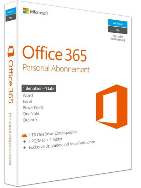 Microsoft Office 365 Personal, P2