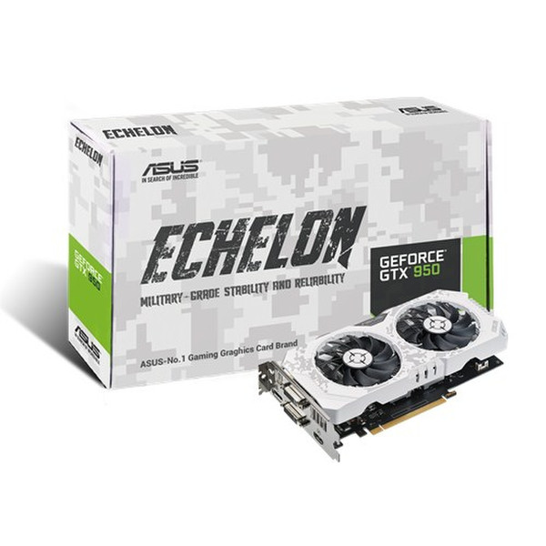 ASUS ECHELON-GTX950-O2G GeForce GTX 950 2GB GDDR5