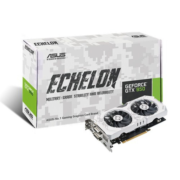 ASUS ECHELON-GTX950-O2G GeForce GTX 950 2ГБ GDDR5