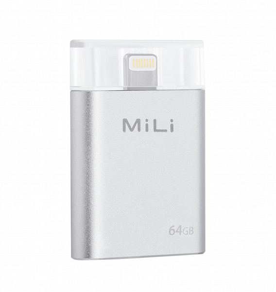 Insmat Mili iData 64GB 64ГБ Cеребряный USB флеш накопитель