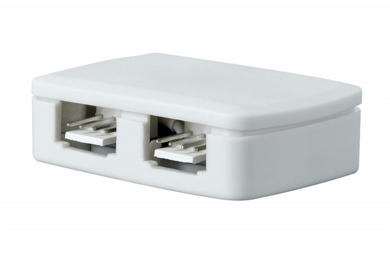 Paulmann 702.03, YourLED junction box, 4-way distributor white, plastic