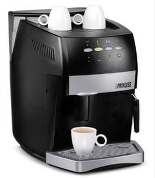 Princess Espresso & Coffee Centre Espressomaschine 1-2Tassen Schwarz