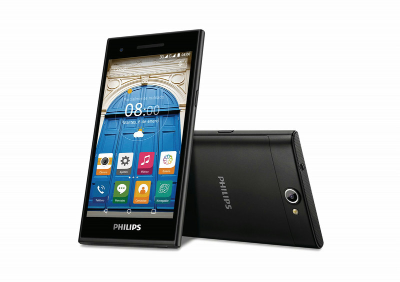 Philips CTS358BK/77 Dual SIM 8GB Black smartphone