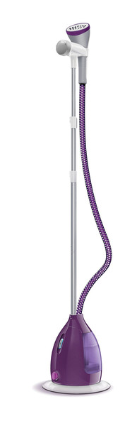 Philips ClearTouch Essence GC535/30 Вертикальный отпариватель для одежды 1.2л 2000Вт Пурпурный, Белый отпариватель для одежды