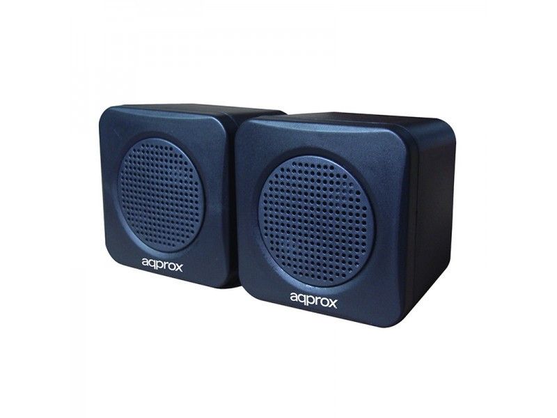 Approx APPSPAE Stereo 5W Cube Black