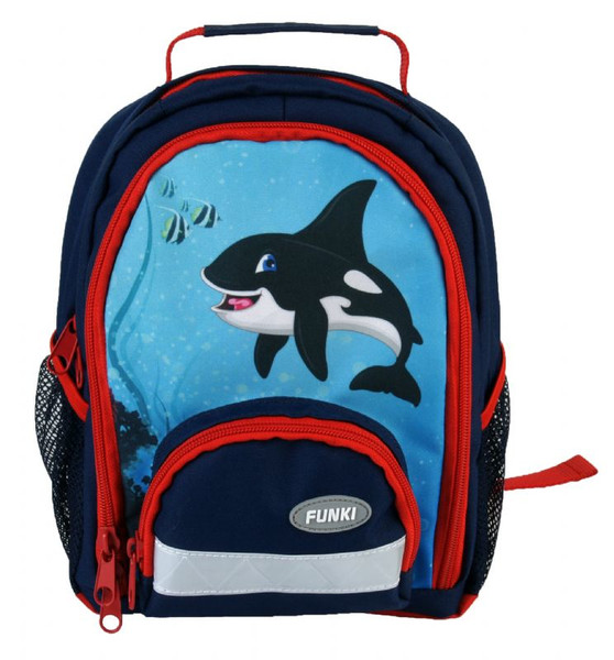 Funke 6021.009 Junge/Mädchen School backpack Schwarz, Blau, Rot Schultasche