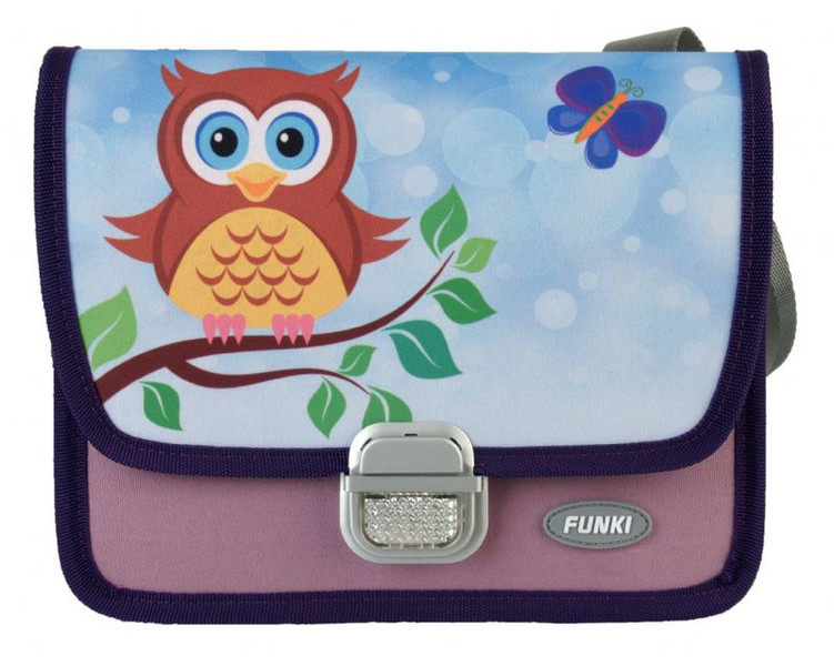Funki 6020.010 Girl School messenger Blue,Purple school bag