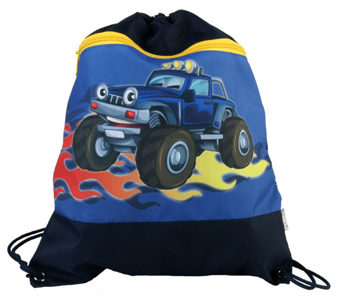 Funki Bigfoot Мальчик School backpack Черный, Синий