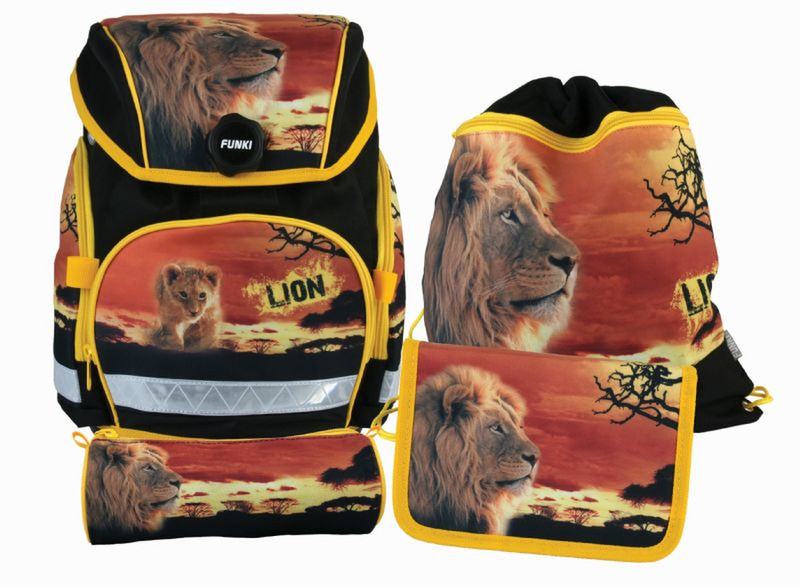 Funki Joy Bag 4-teiliges Set Lion