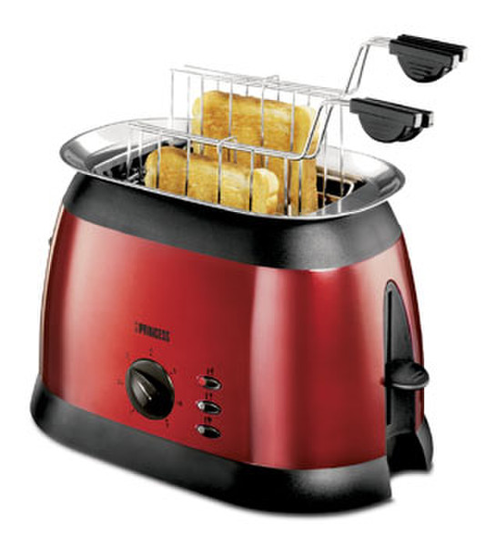 Princess Red Borgini Toaster LTD ED 2slice(s) Red