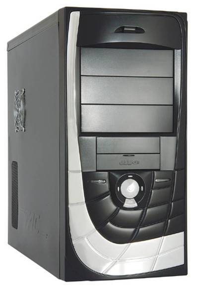 Sweex Prescott Neptune 400 Watt Black Midi-Tower 400W Black computer case