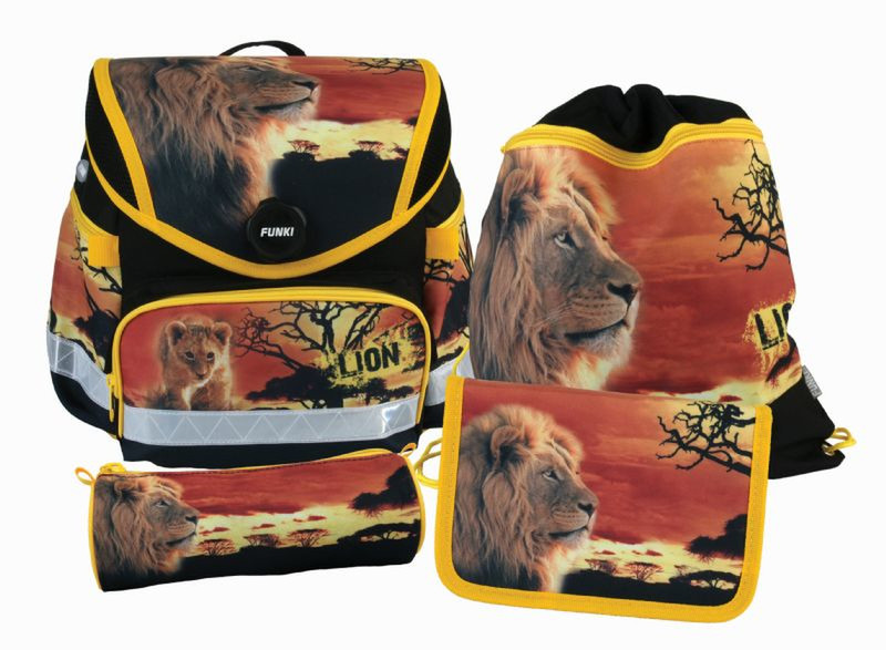 Funki Funny Bag 4-teiliges Set Lion