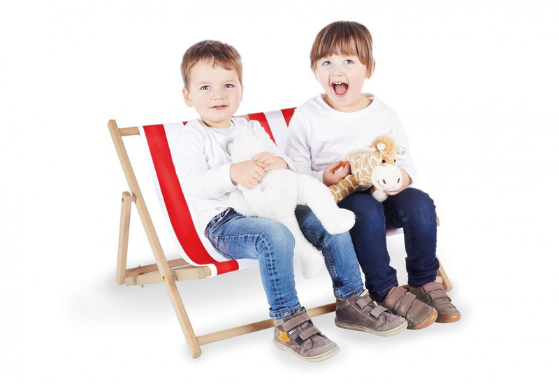Pinolino 202021 Baby/kids chaise longue Красный, Белый, Деревянный стул/сидение для детей