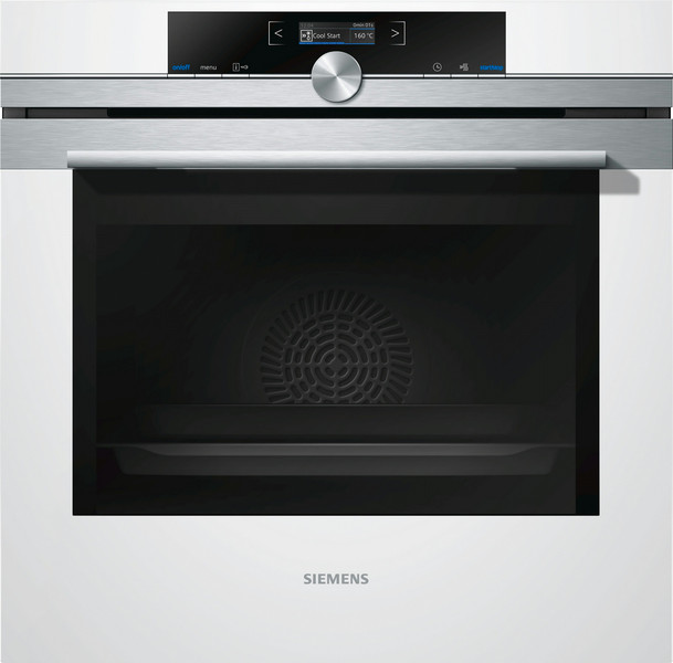 Siemens HB633GBW1J Electric oven 71L A+ Stainless steel,White