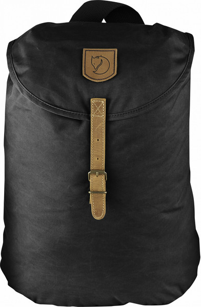 Fjällräven 23137550 Baumwolle, Leder Schwarz Rucksack