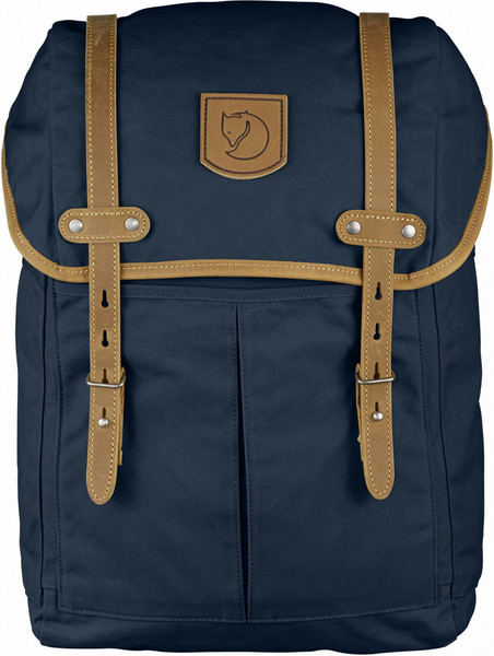 Fjällräven 24205560 Cotton,Leather,Polyester Dark Blue backpack