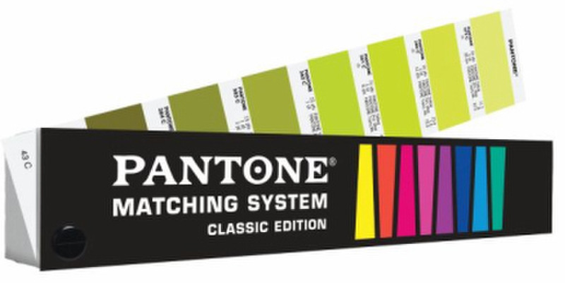 Pantone Matching System - Classic Edition 511colours colour chart
