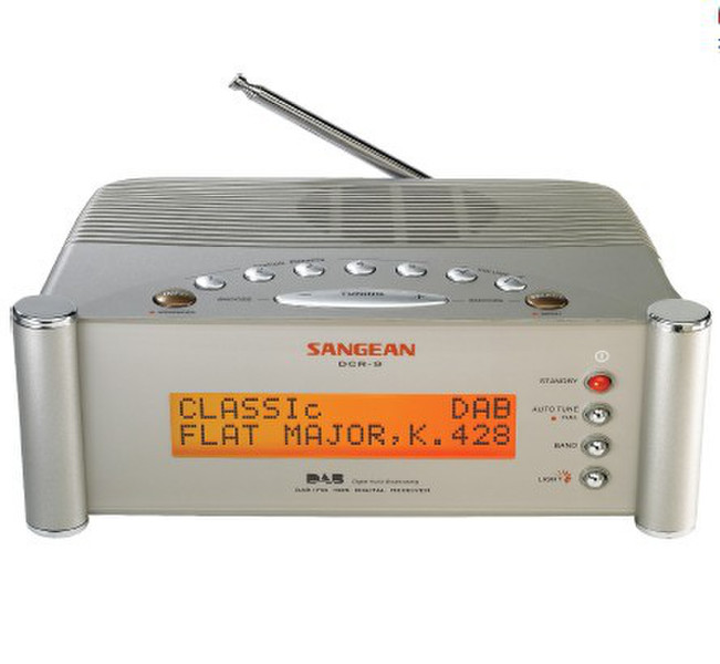 Sangean DAB Clock Radio DCR-9 Clock