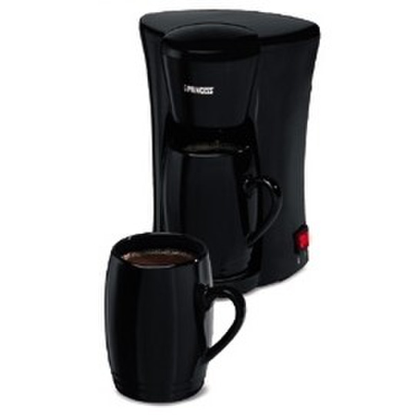 Princess One Cup Coffeemaker, Black Капельная кофеварка 0.15л 1чашек Черный