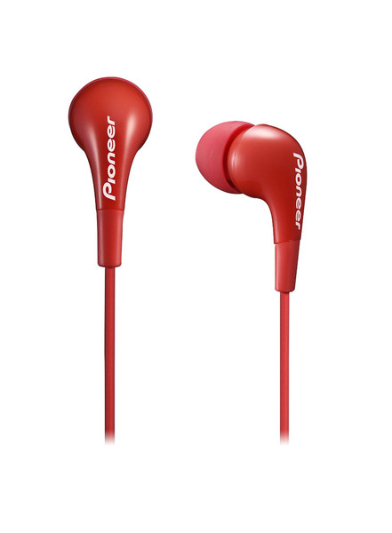 Pioneer SE-CL502-R In-ear Binaural Wired Red mobile headset