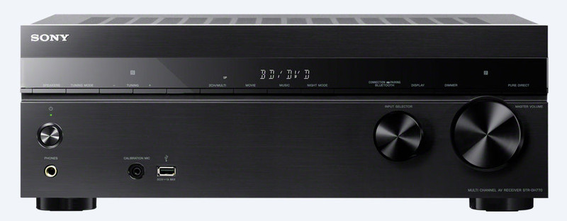 Sony STR-DH770 7.2 Surround Black AV receiver