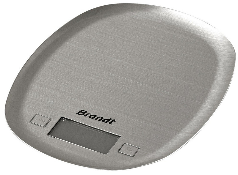 Brandt BCCURVEX Electronic kitchen scale Stainless steel
