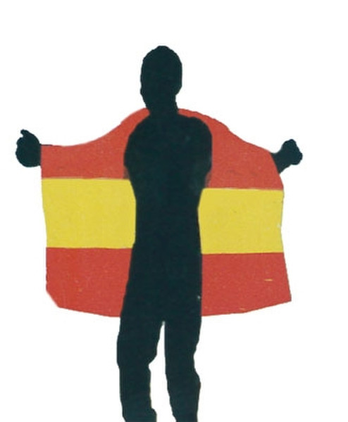 Funny Fashion Cape flag "Spain", 90 x 150 cm