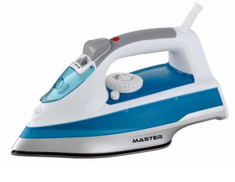 Master Digital FS401 Dry iron Stainless Steel soleplate 2200W Blau, Weiß Bügeleisen