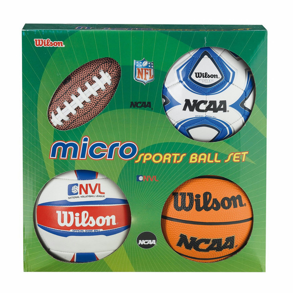 Wilson Sporting Goods Co. Micro Sports 4 Ball Kit Kit ball