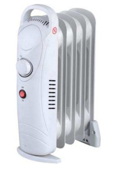 Master Digital OR5-650 Indoor 650W White Radiator electric space heater