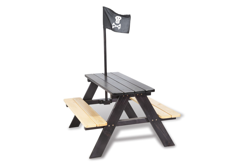 Pinolino 201688 Black,Wood camping table
