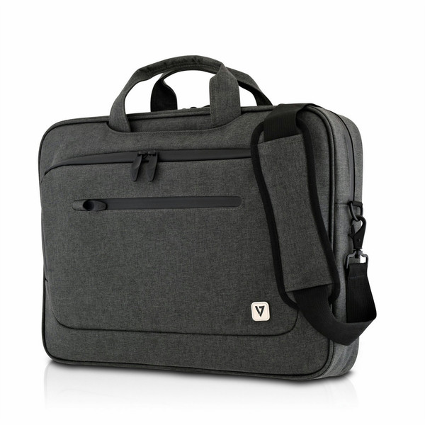 V7 CTPX1-1EC 16Zoll Aktenkoffer Grau Notebooktasche