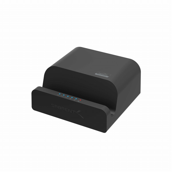 Sabrent DS-RICA Tablet/Smartphone Черный док-станция для портативных устройств