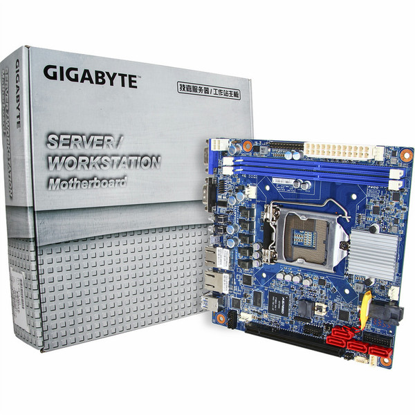 Gigabyte MX11-PC0 (rev. 1.0) Intel C232 Socket H4 (LGA 1151) Mini ITX server/workstation motherboard
