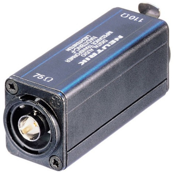 Neutrik NADITBNC-F BNC XLR 3-pin Schwarz Kabelschnittstellen-/adapter